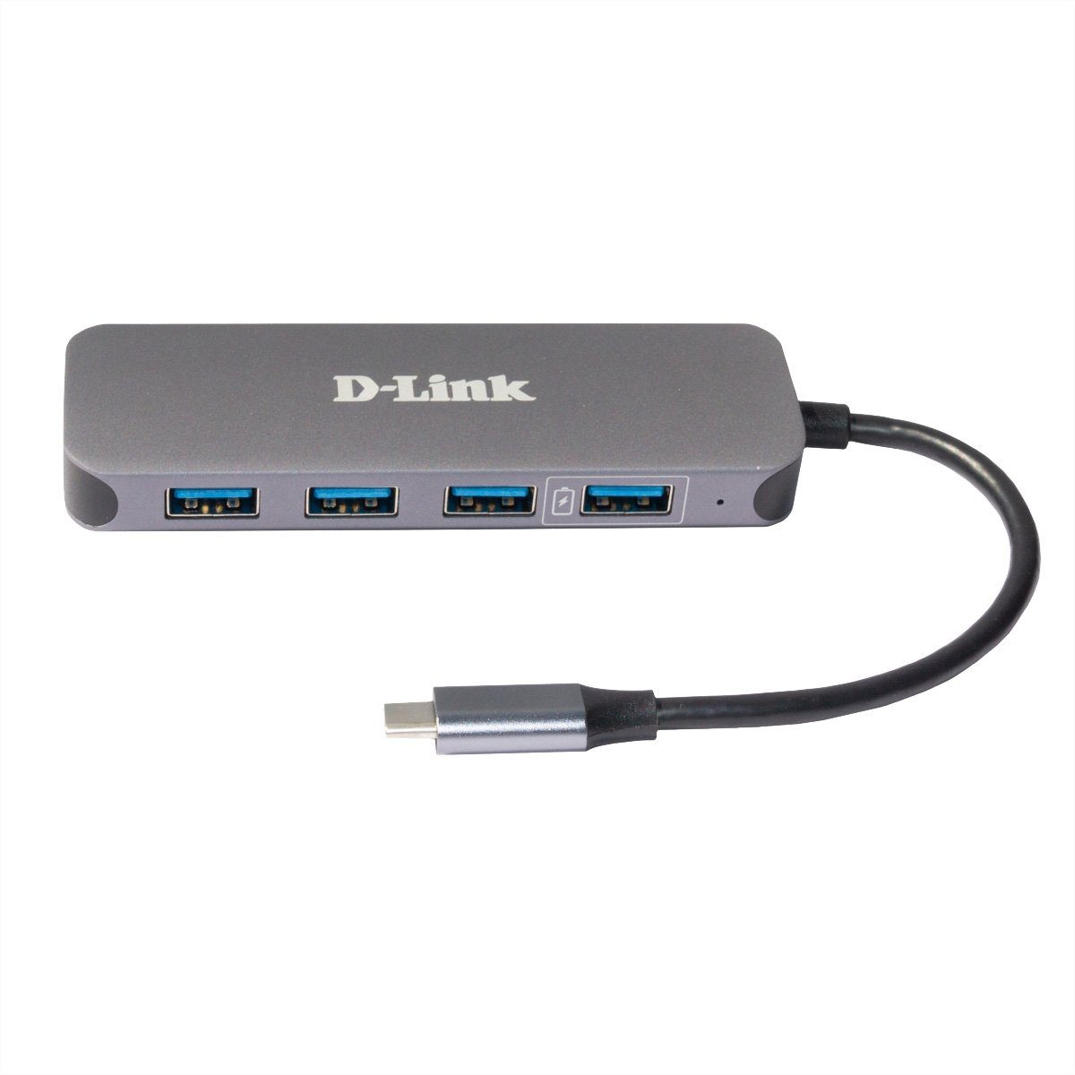 DUB-2340 USB-C auf 4-Port USB Hub mit Power Delivery Computer-Adapter