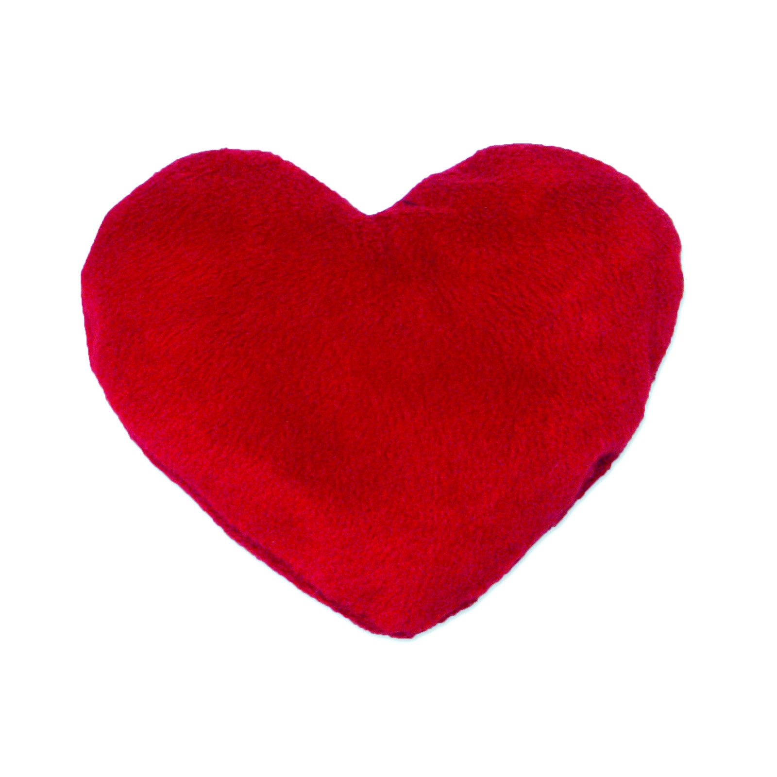 Aumüller Tierkuscheltier Katzenspielkissen Baldi-Herz aus rotem Schmuseplüs günstig online kaufen