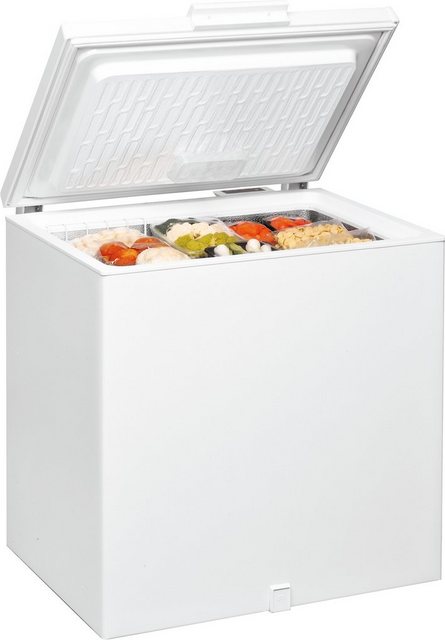 Bauknecht GTE 193 A2+ Gefriertruhe /86.5 cm Höhe / 164 L Gefrierteil / Supergefrierfunktion / Optischer Temperaturalarm, Weiß