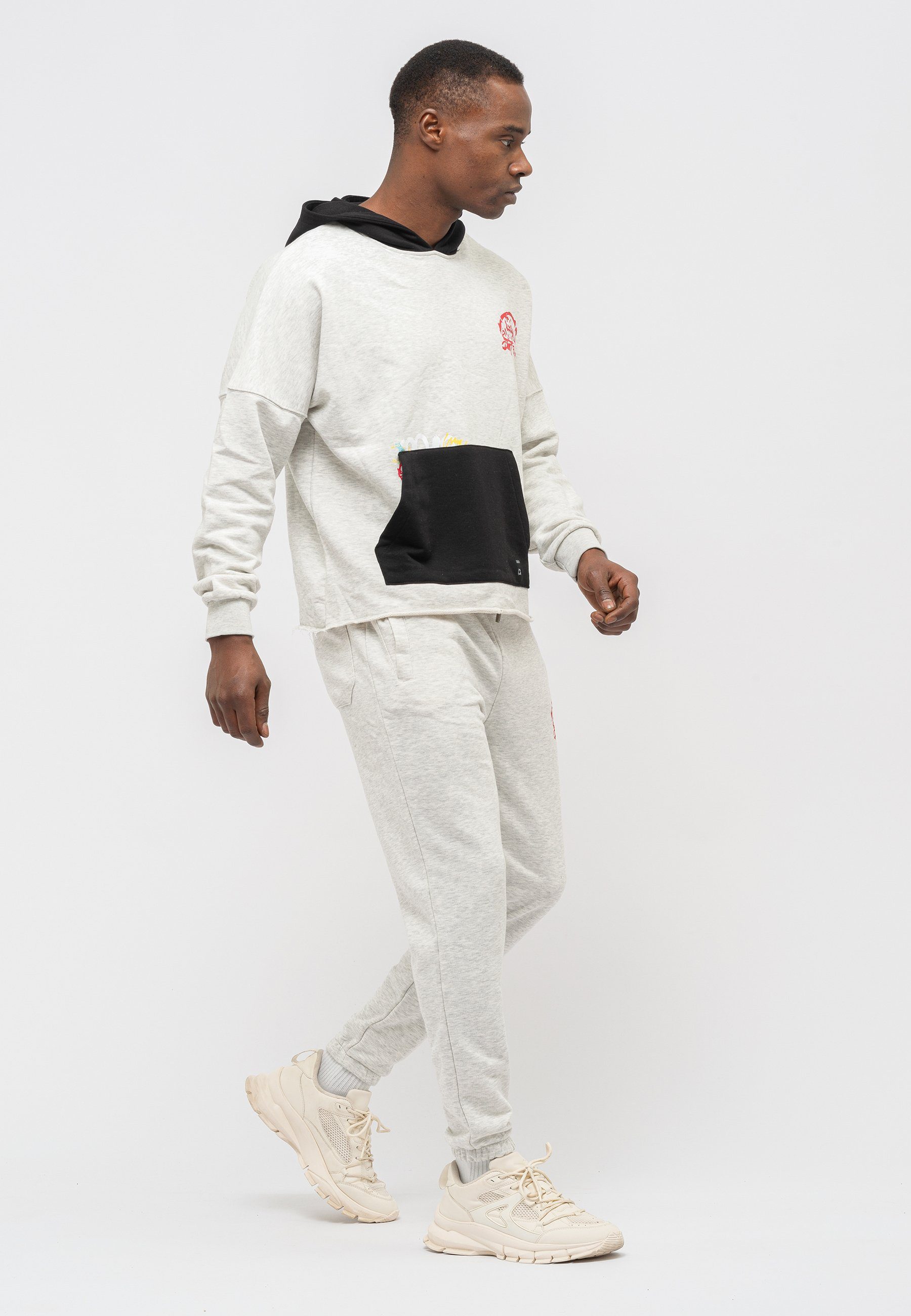 Tom Barron Trainingsanzug Tom Barron Print Design Sweatshirt And Pant Sets, mit modernem Design – Bild 5 von 5