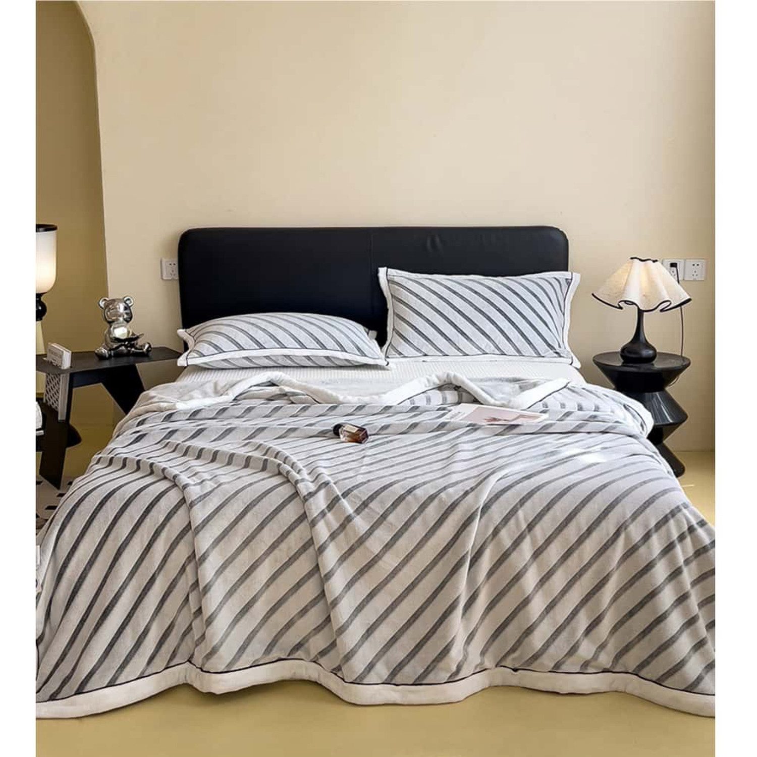 Überwurf Wohndecke kuscheldecke Fleecedecke Sofadecke Warm Weich Soft Flane günstig online kaufen