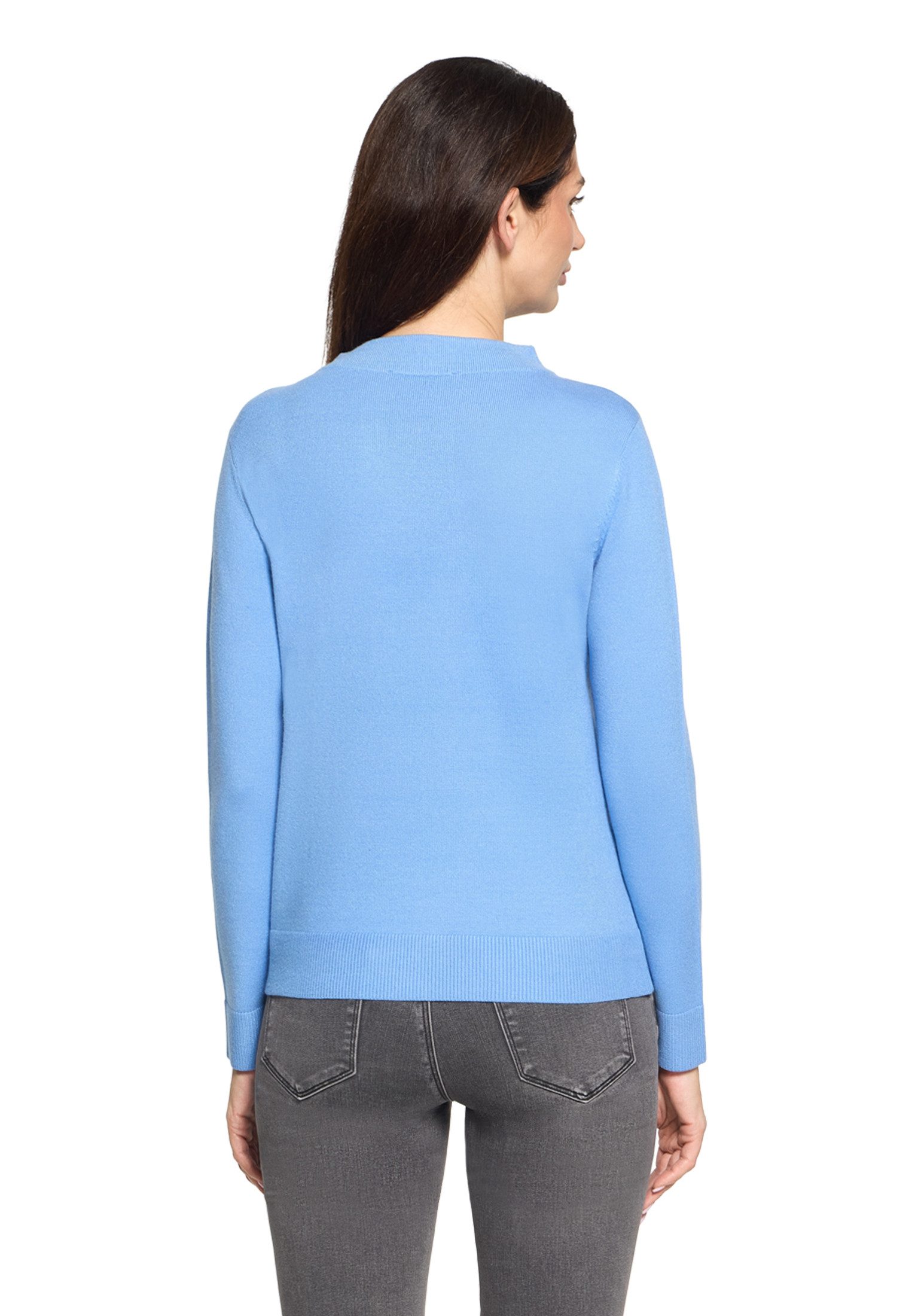 Betty Barclay Strickpullover Damen mit Stehkragen (1-tlg)