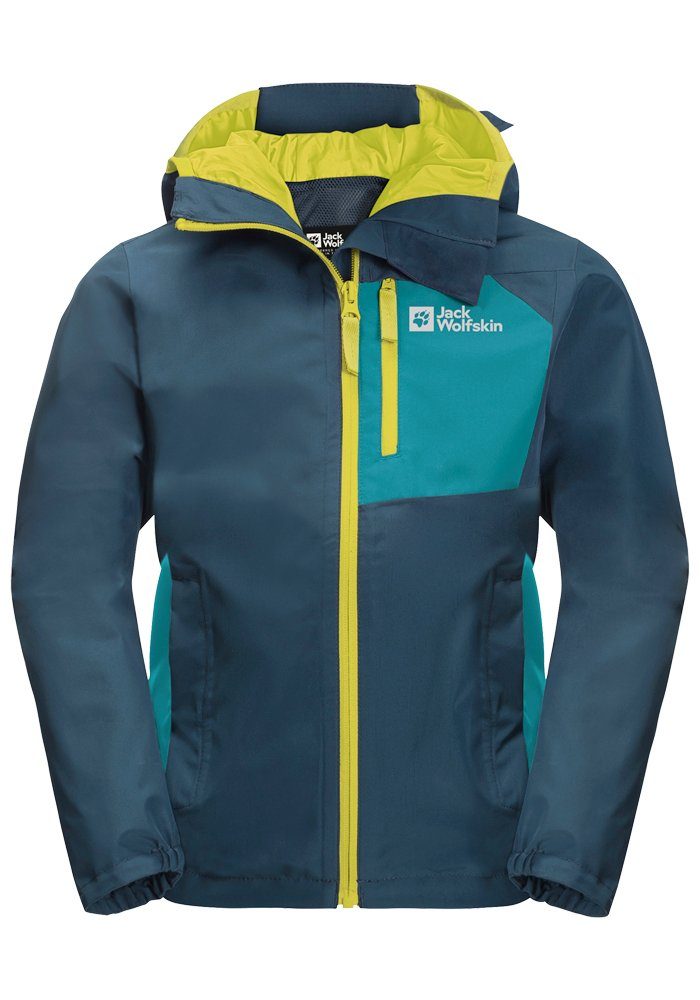 Jack Wolfskin Outdoorjacke ACTIVE HIKE JACKET K dark-sea