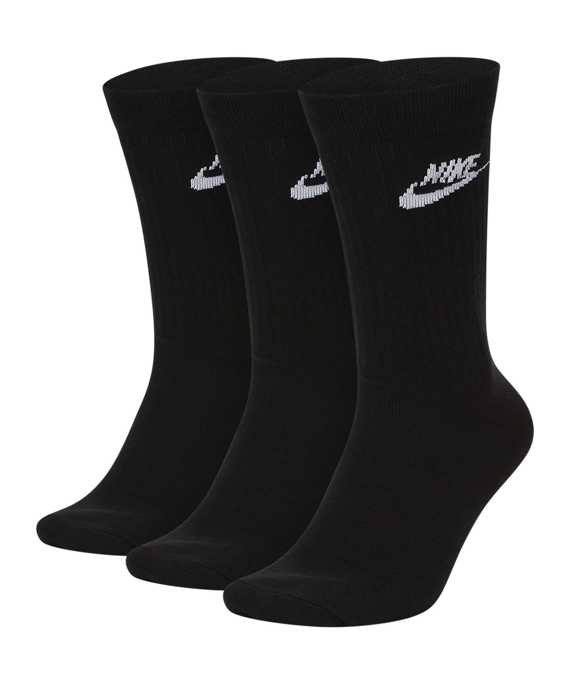 Nike Sportswear Freizeitsocken Everyday Essential Crew Socken 3er Pack  default