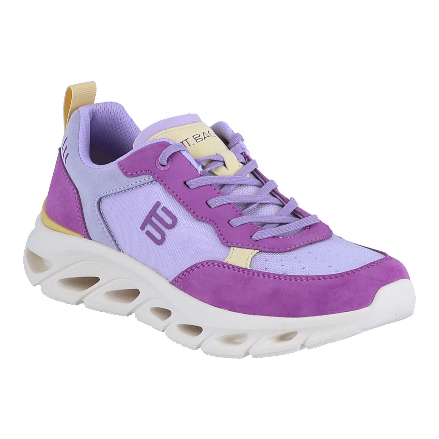 BAGATT D41-AW902 violett/gelb Damen Sneaker