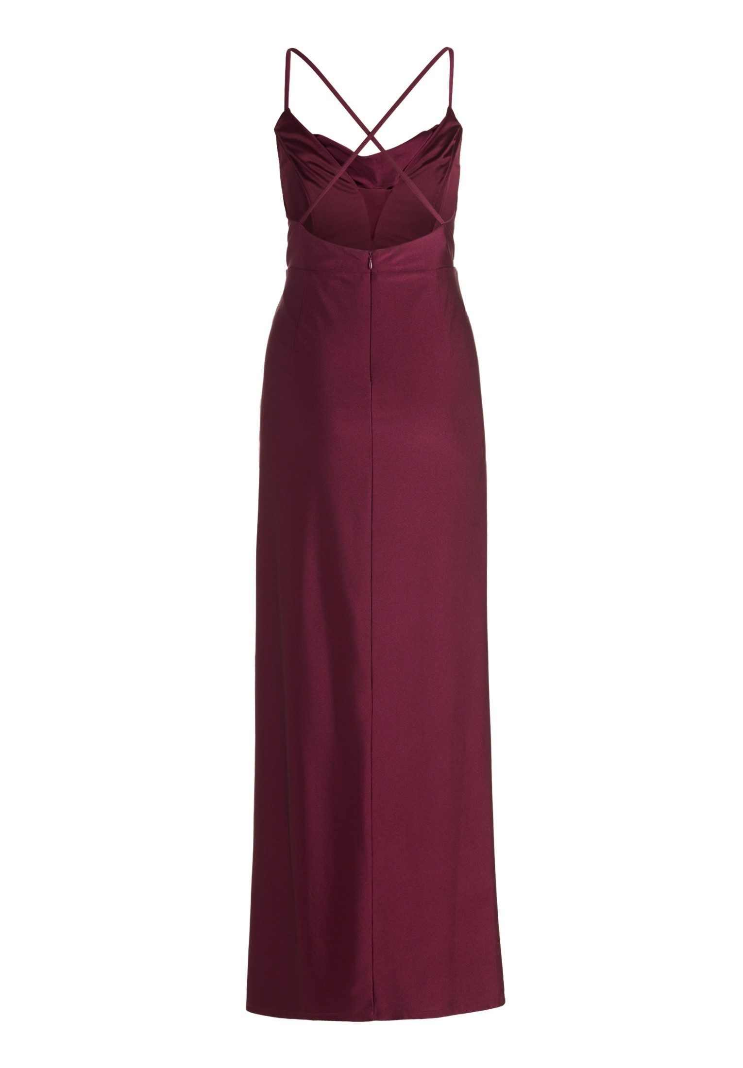Vera Mont Abendkleid Damen figurbetont Schlitz