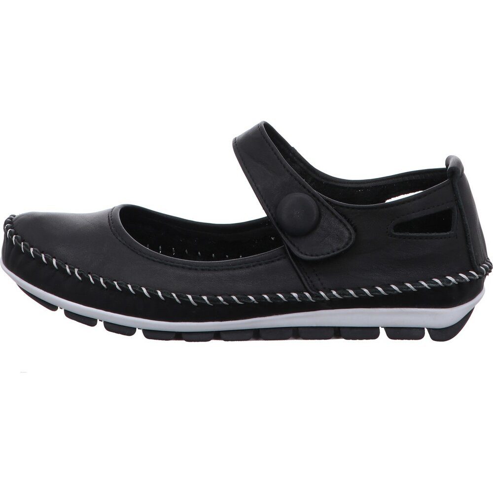 Gemini Gemini - Nappa Ballerina - Schwarz Slipper