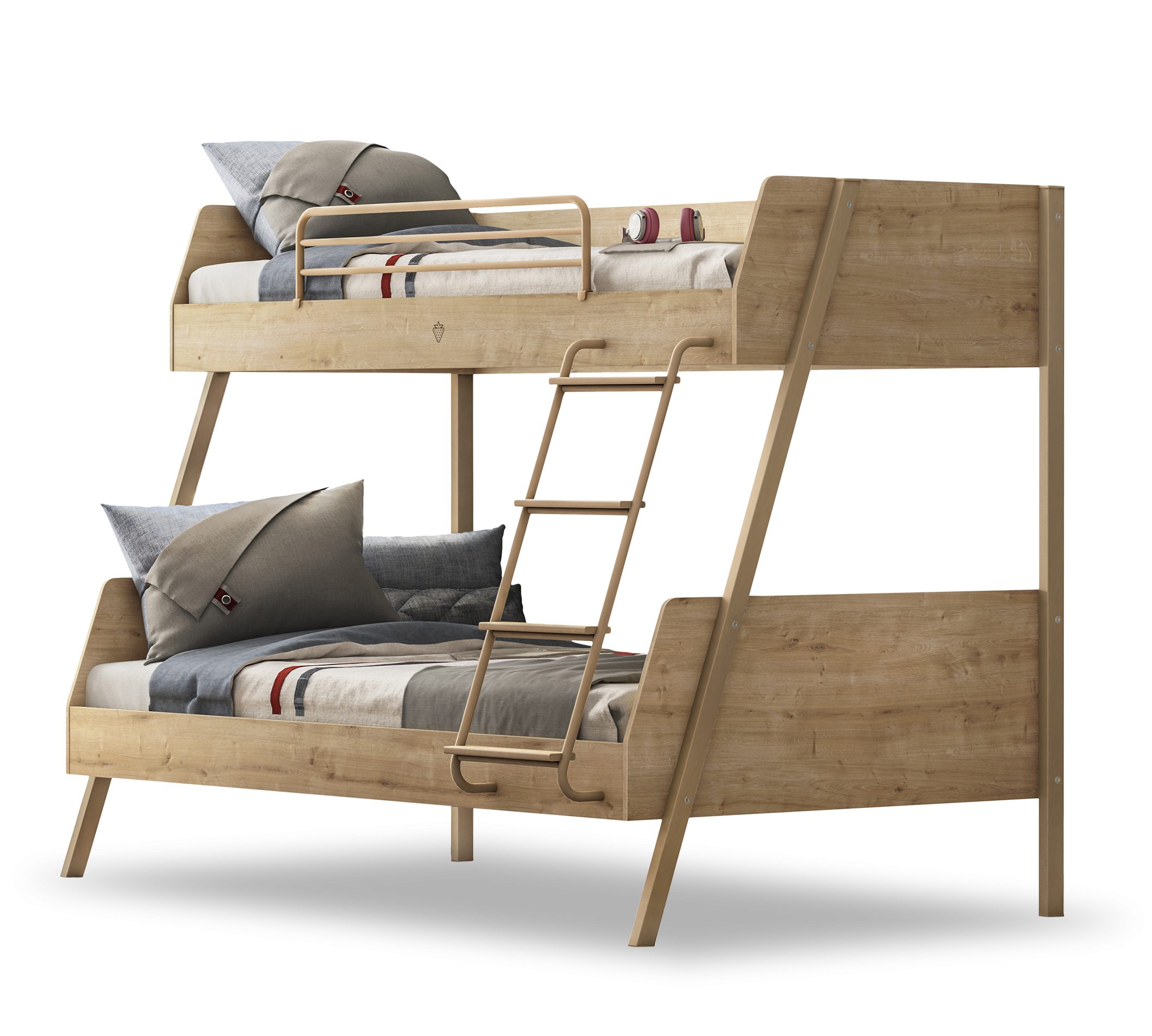 Möbel-Zeit Etagenbett LINE Hochbett, 90x200-120x200 cm