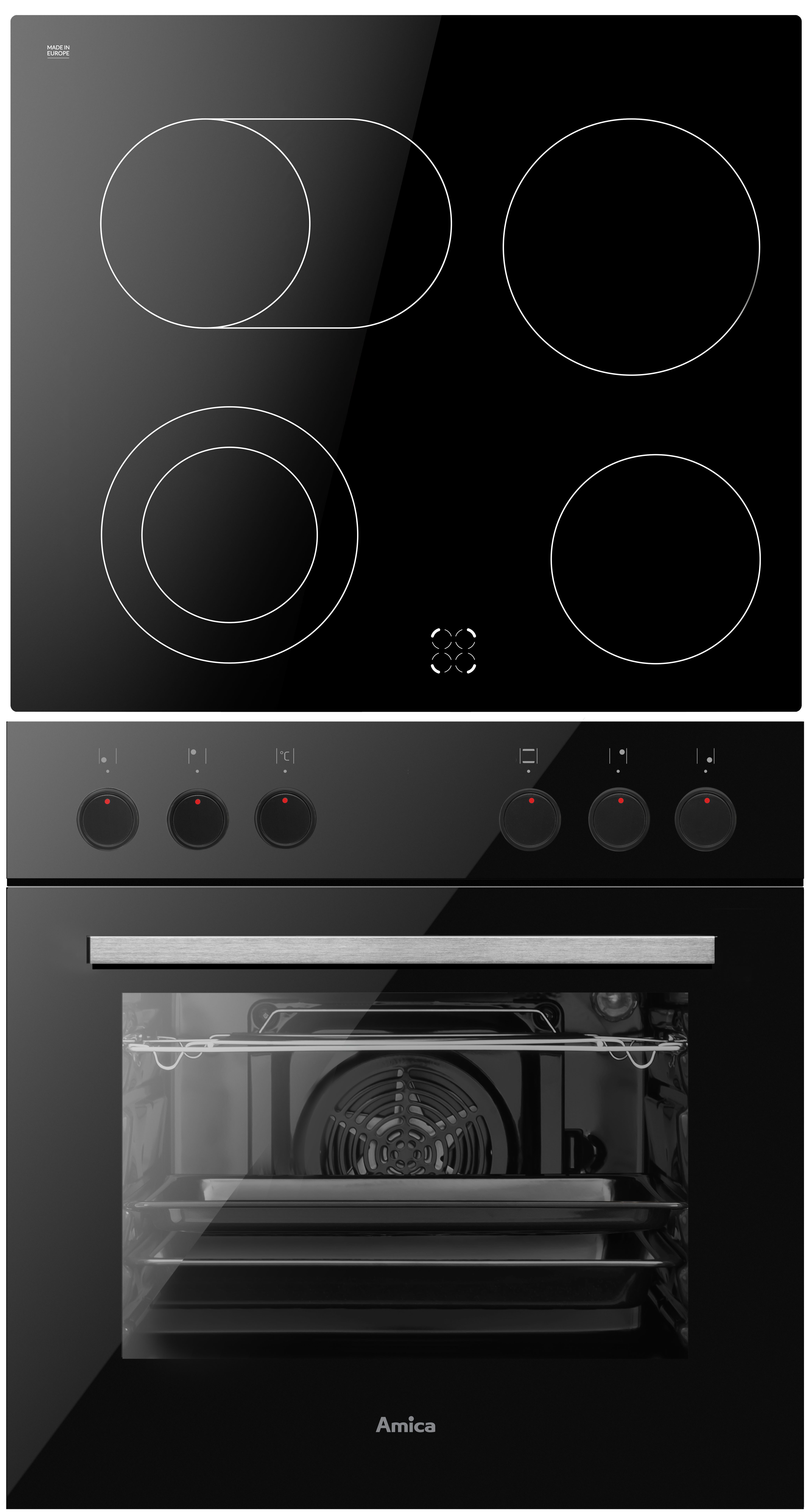 Amica Elektro-Herd-Set EHC 933 331 S