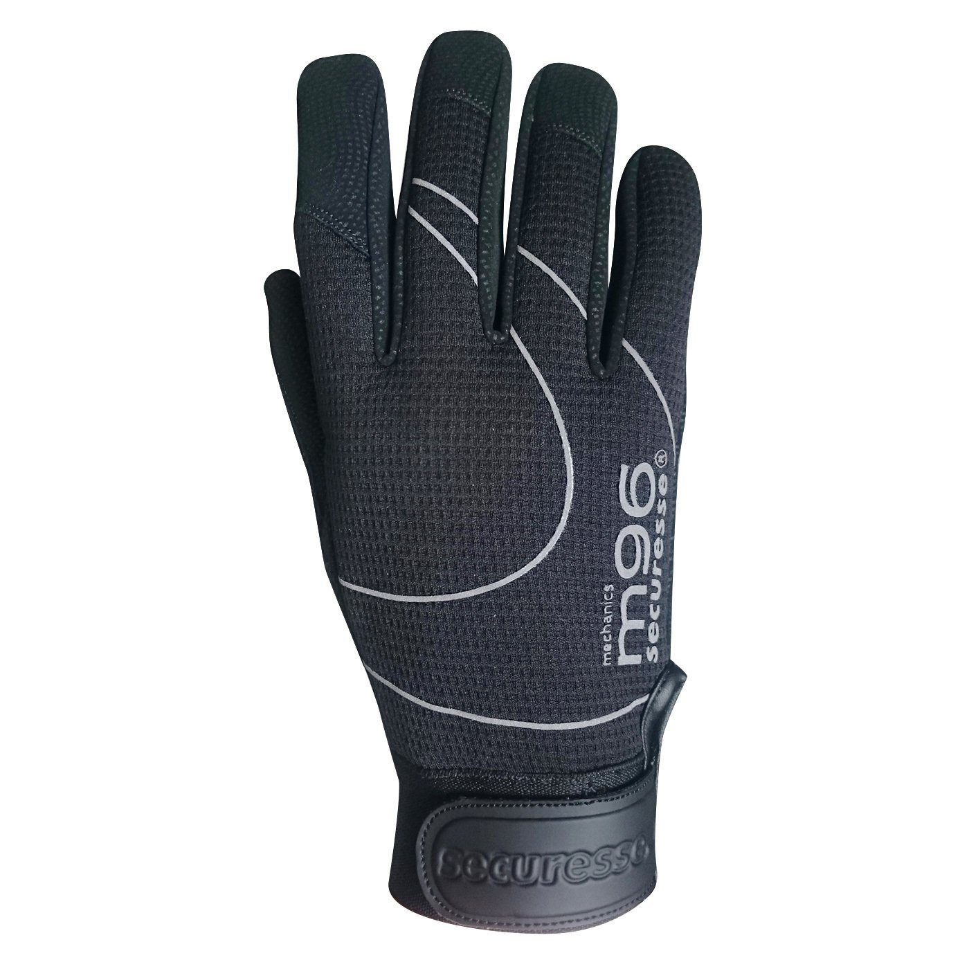 Arbeitshandschuhe securesse Mechanikerhandschuh m96 Farbe: schwarz
