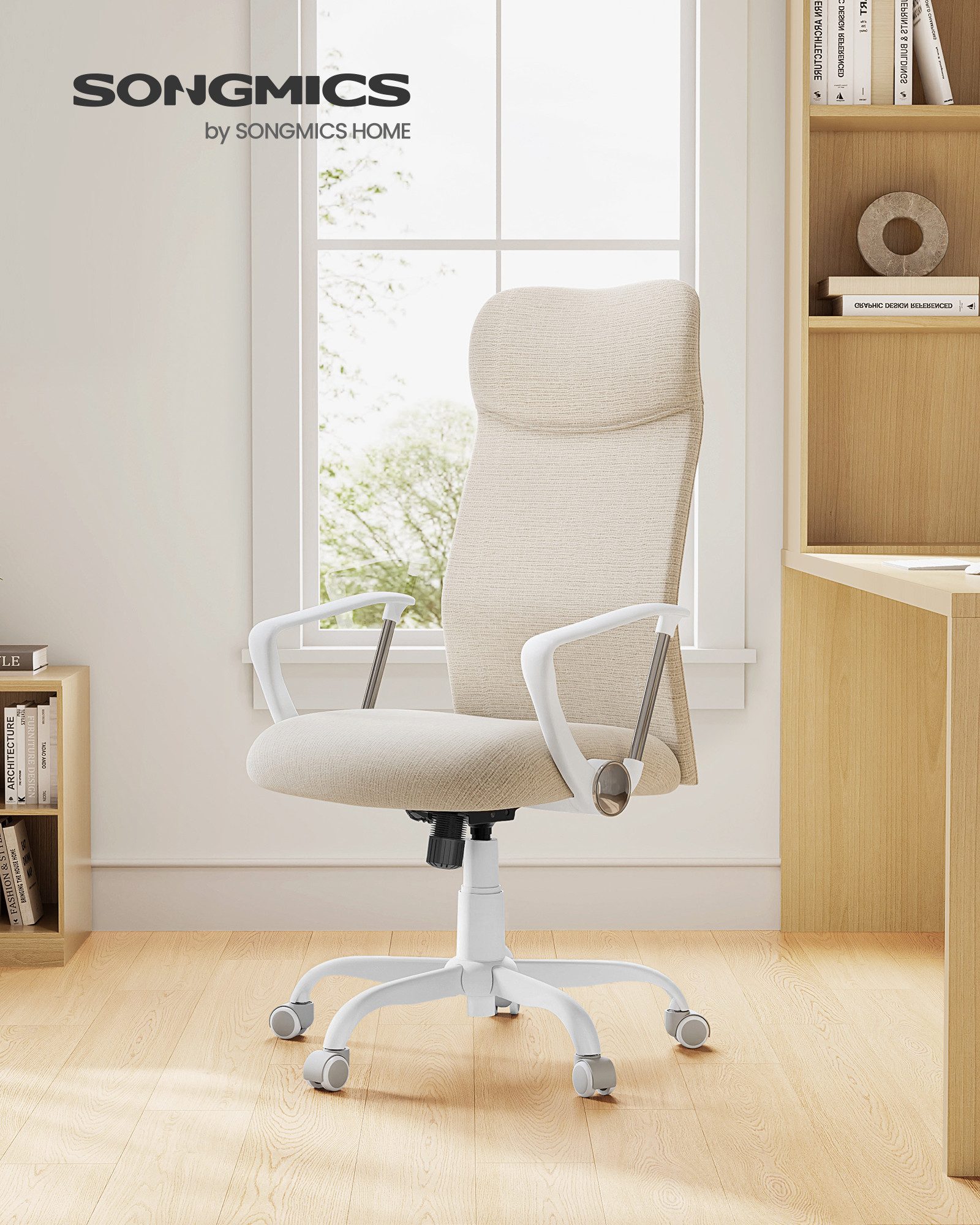 SONGMICS Bürostuhl (1 St), Atmungsaktiver Netzbezug, günstig online kaufen