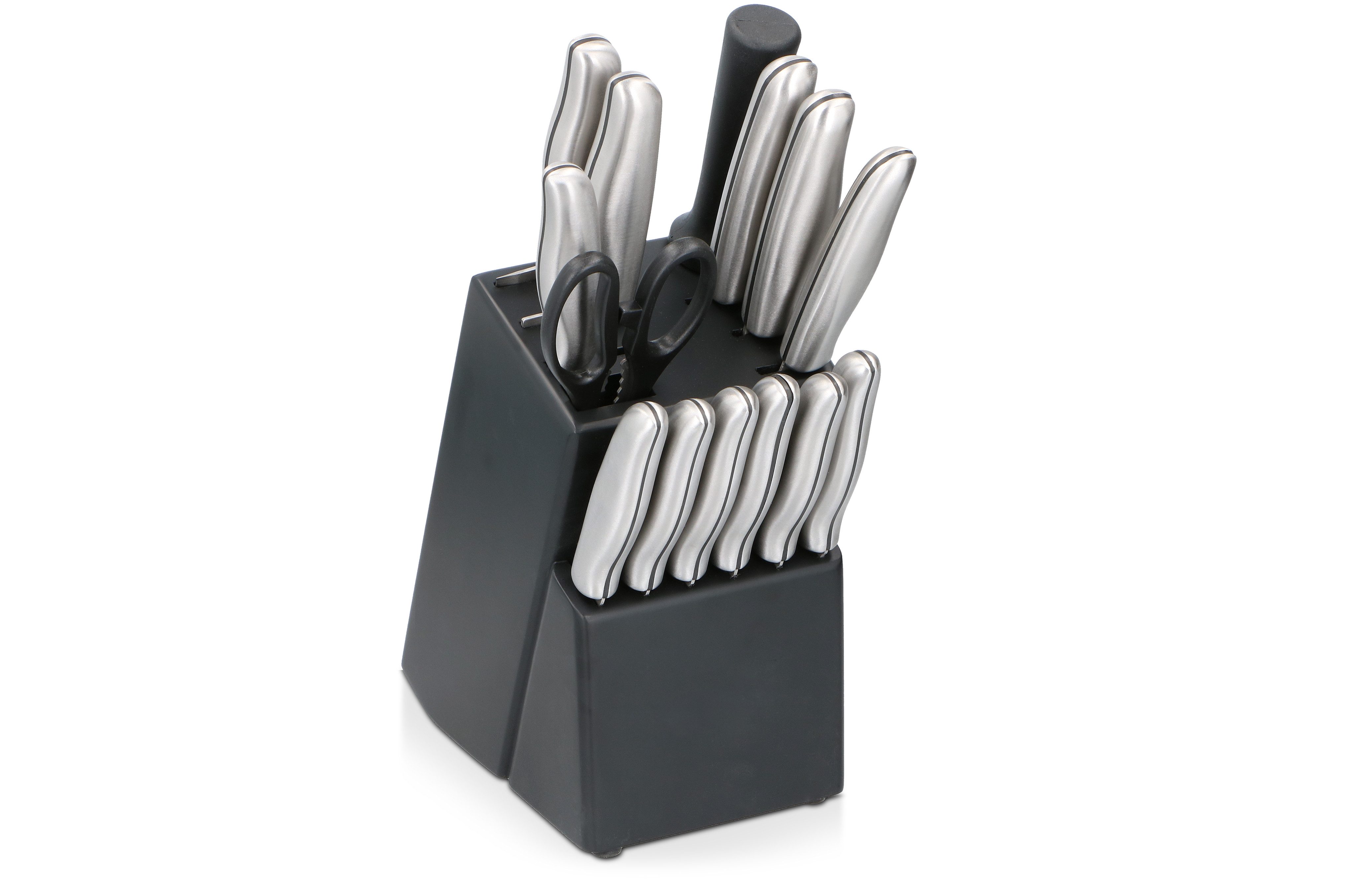 Alpina Messer-Set alpina Messerblock 15Teilig - Edelstahl