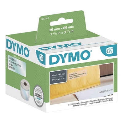 DYMO Thermorolle »S0722410«, 260 Adress-Etiketten, B/L: 89/36 mm