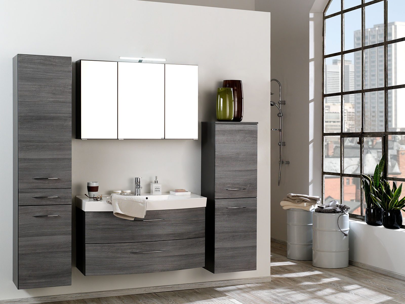 HELD MÖBEL Seitenschrank 40 x 180 x 35 cm (B/H/T)