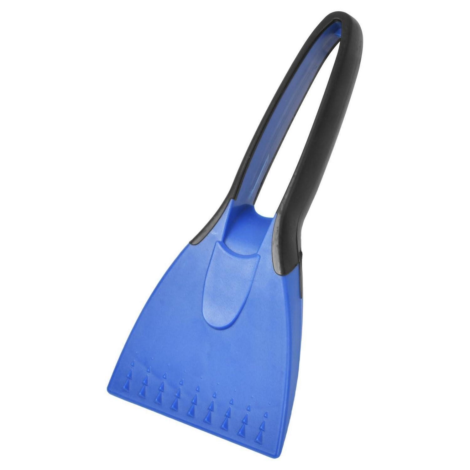 LuxusKollektion Eiskratzer Eiskratzer Schneekratzer Scheibenkratzer Softgriff Winter blau