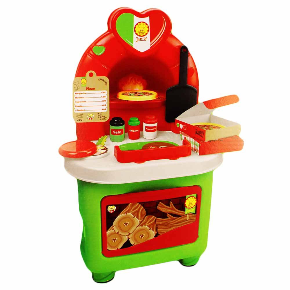 BEMIRO Kinder-Küchenset Kinder Pizzeria mit vielen Accessoires