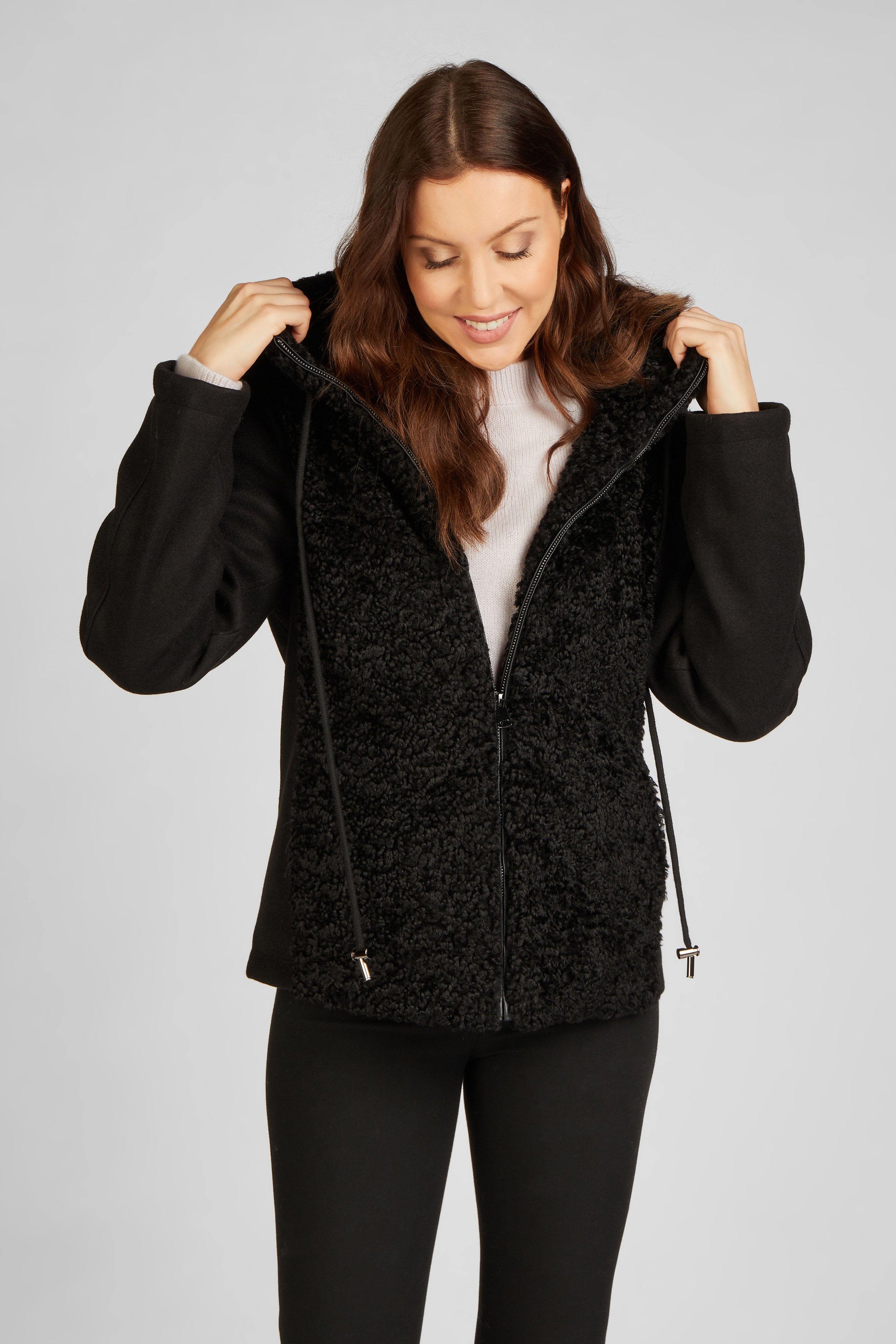 FUNK since 1776 Fellimitatjacke Kurzjacke im günstig online kaufen