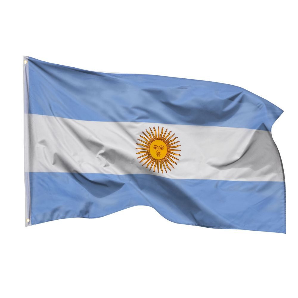 Flagge Argentinien Flagge 90 x 150 cm Argentinische Fahne Nationalfahne