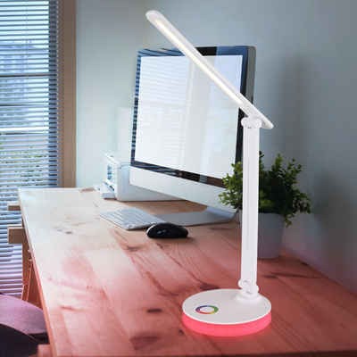 Globo Schreibtischlampe, Tischlampe Schreibtischlampe Tischleuchte Farbwechsel LED Leselampe