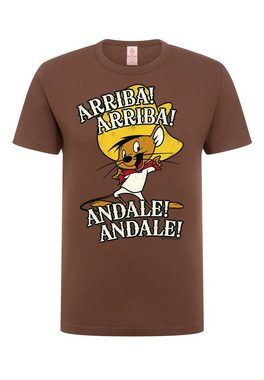 LOGOSHIRT T-Shirt Looney Tunes - Speedy Gonzales mit lizenziertem Print