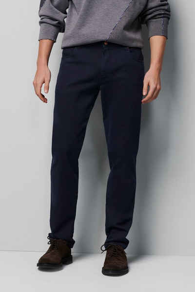 MEYER 5-Pocket-Jeans im unifarbenem Design