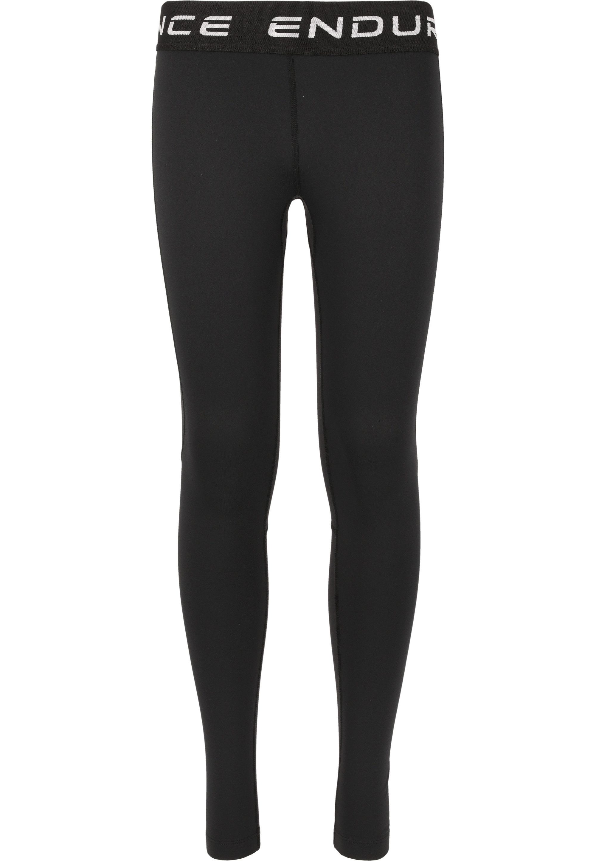 ENDURANCE Lauftights Power Jr mit Quick-Dry-Technologie und Reflektoren