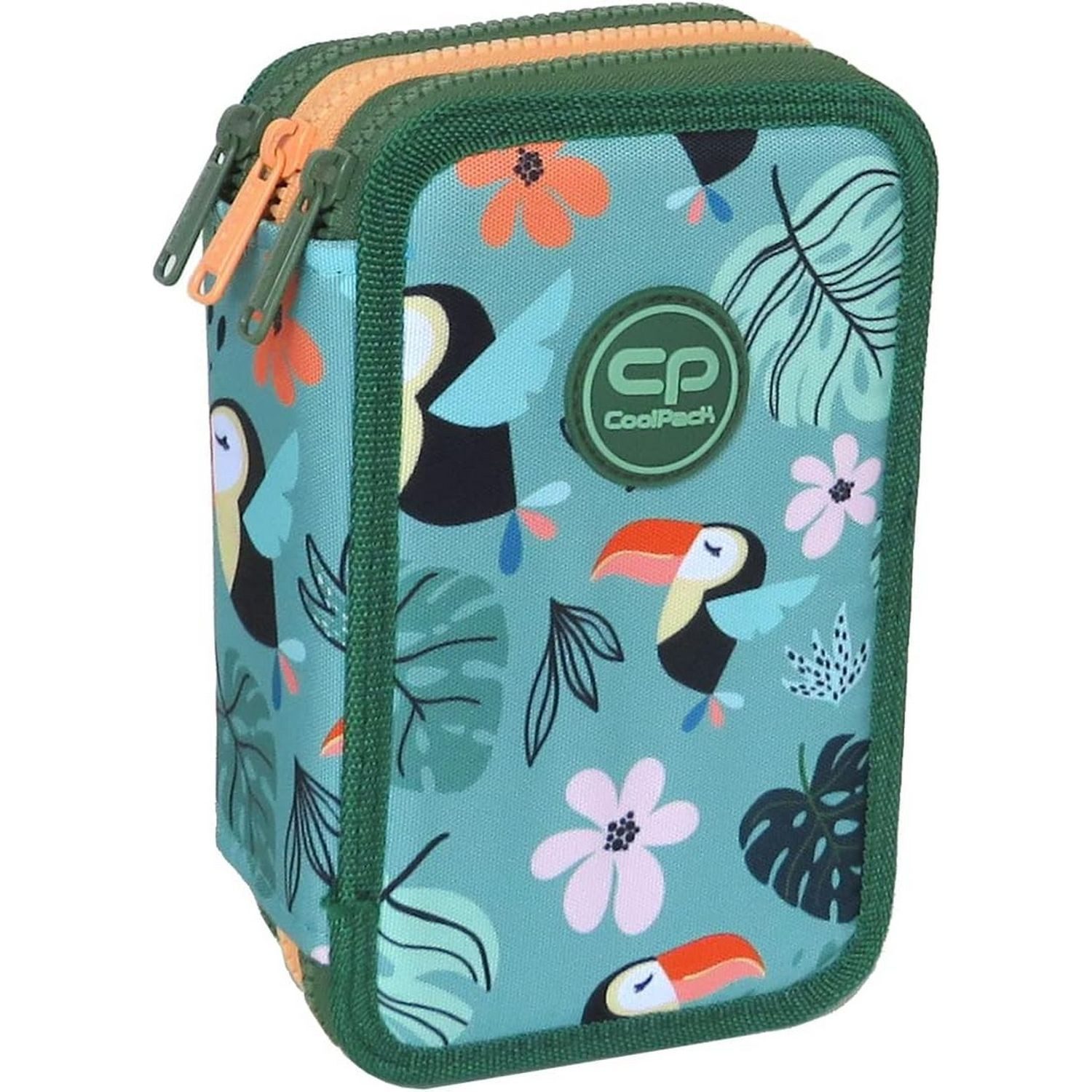 CoolPack Federmäppchen COOLPACK - JUMPER 3 - Dreifach-Federmäppchen mit Zubehör - TOUCANS