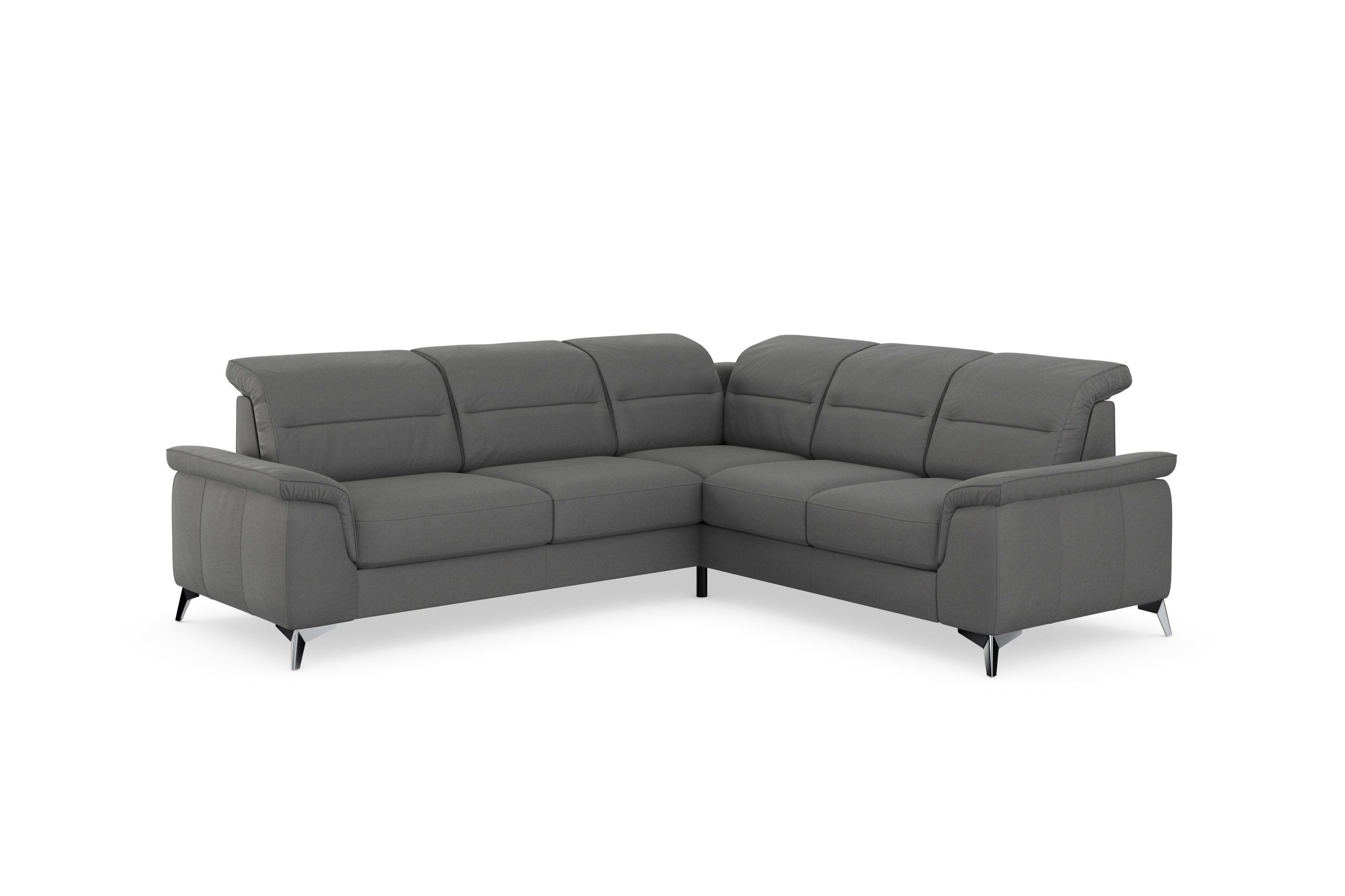 sit&more Ecksofa mit Sinatra, Kopfteilverstellung Armteilfunktion optional und