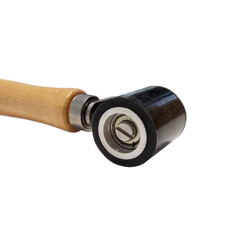 Hanse Syntec Systems Andruckwalze Profi Silikon Andrückrolle, 1-tlg.,30mm Durchmesser, 45mm Rollenbreite – Bild 5 von 5