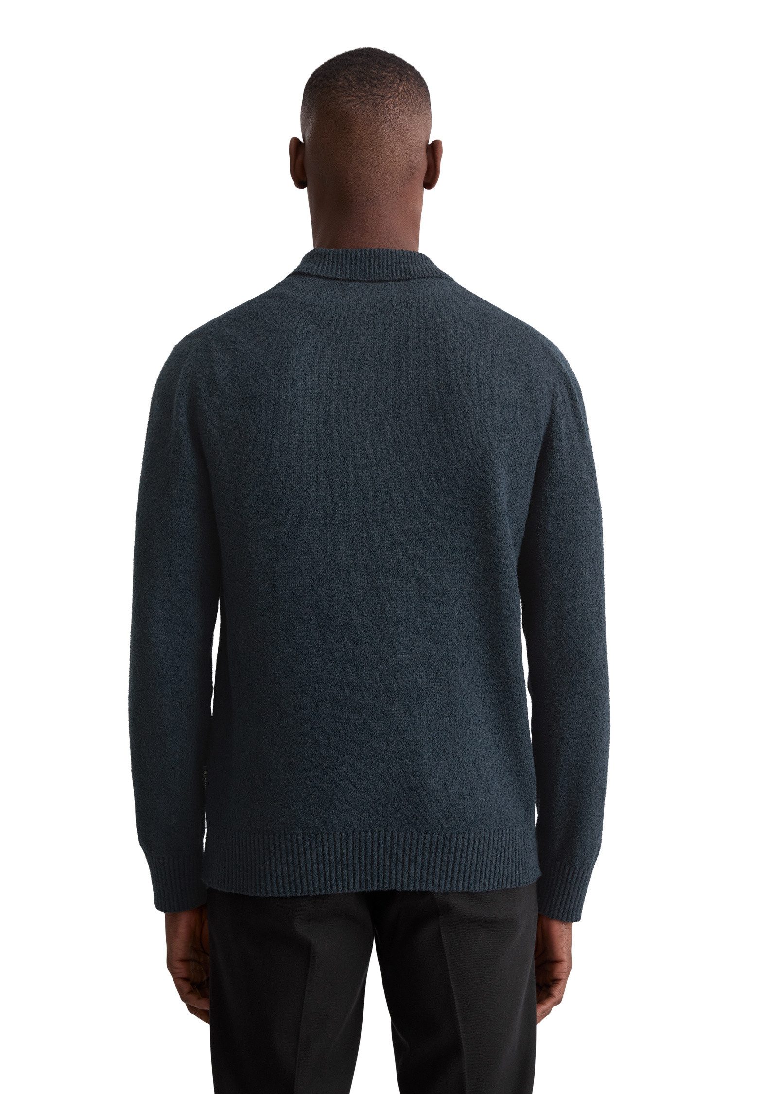 Marc O'Polo Strickpullover aus Bio-Baumwoll-Bouclé