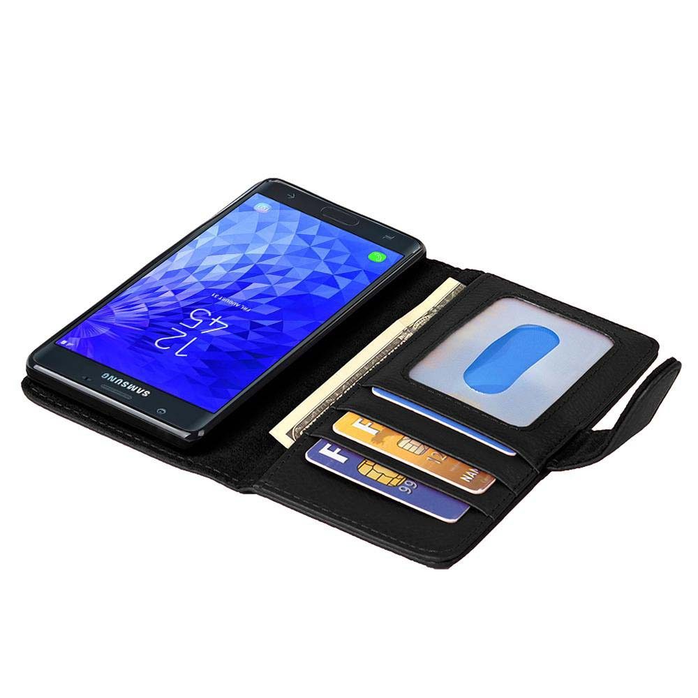 Cadorabo Handyhülle für Samsung Galaxy J7 2017 Hülle Samsung Galaxy J7 2017, Klappbare Handy Schutzhülle - Hülle - mit Standfunktion und Kartenfach