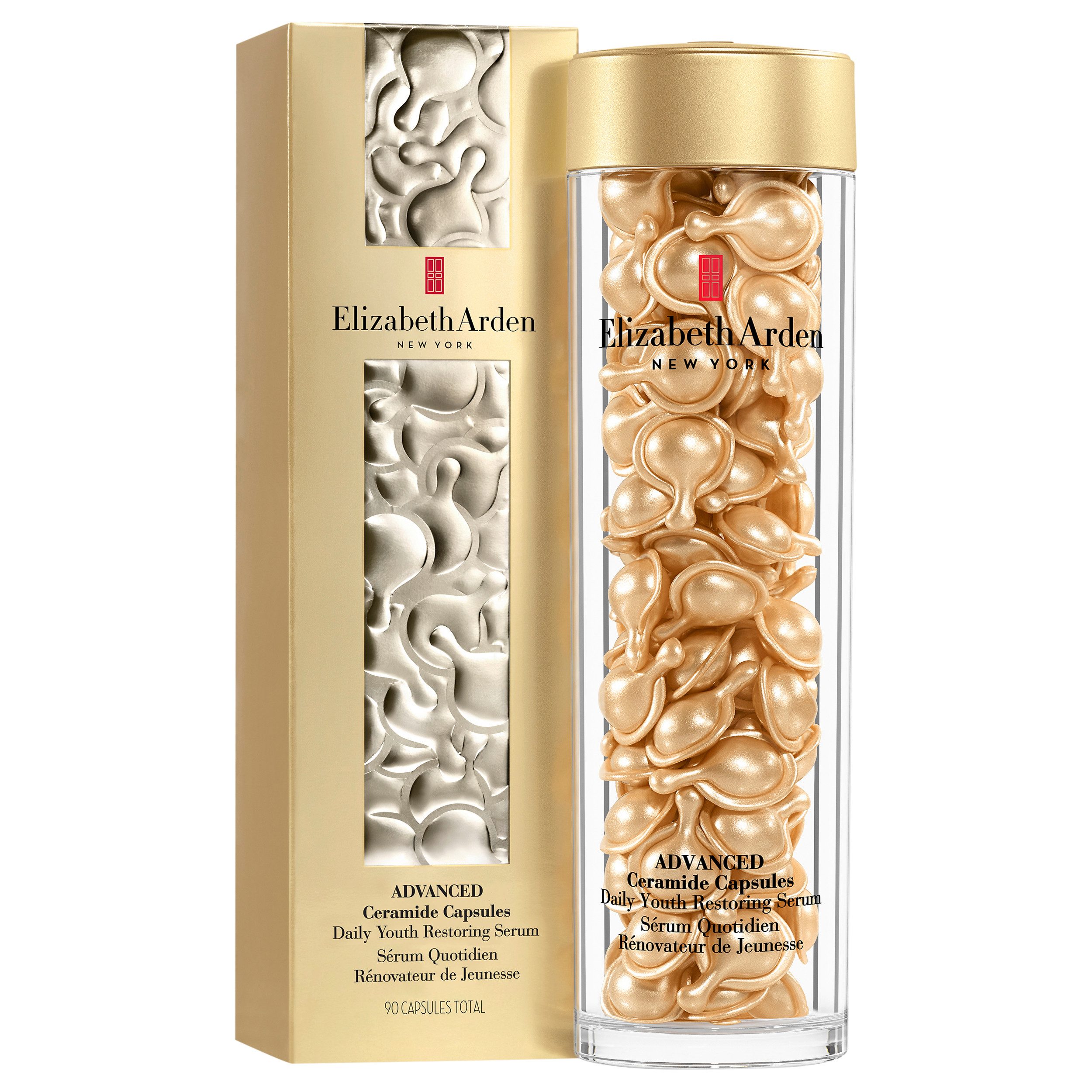 Elizabeth Arden Gesichtsserum ADVANCED CERAMIDE LIGHT CAPSULES, mit Kapseltechnologie, schnell einziehend, ultraleichte Textur
