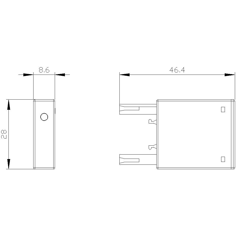 Thumbnail - SIEMENS Relais-Modul Siemens 3RT2916-1JJ00 Überspannungsschutz mit Varistor 1 St., (3RT2916-1JJ00)