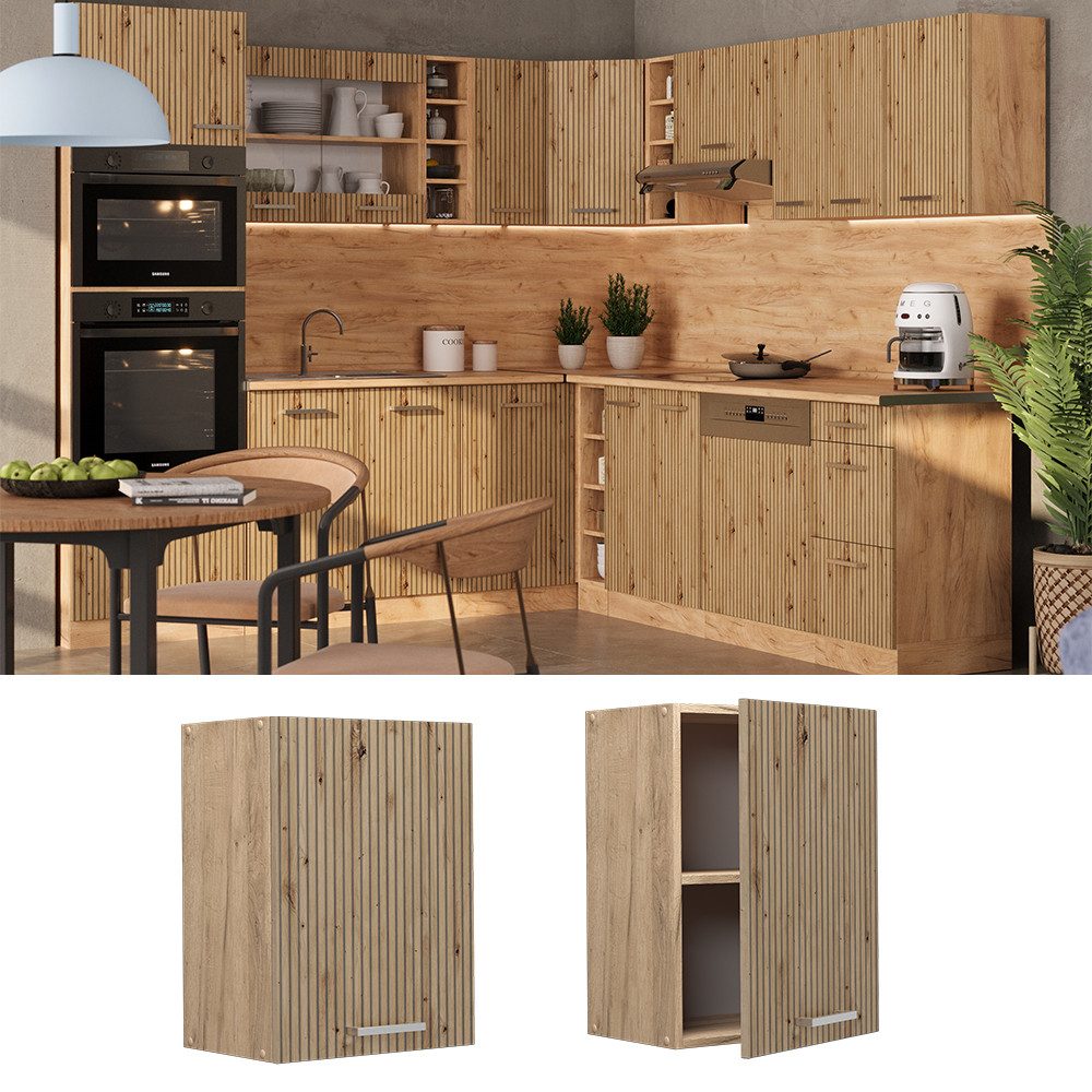 Vicco Hängeschrank R-Line, Artisan-Eiche/Goldkraft Eiche, 45 günstig online kaufen