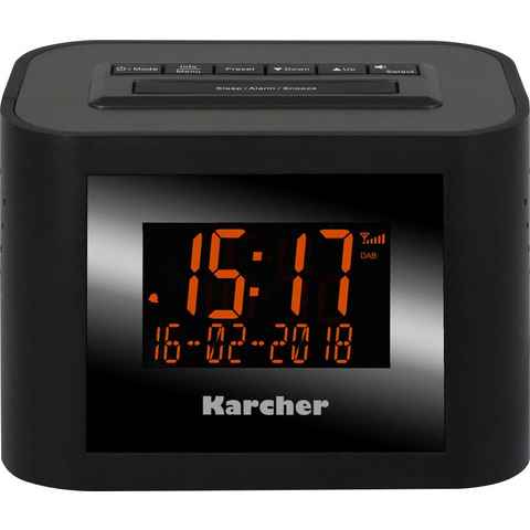 Karcher DAB 2420 Digitalradio (DAB) (Digitalradio (DAB), FM-Tuner mit RDS, 2 W)