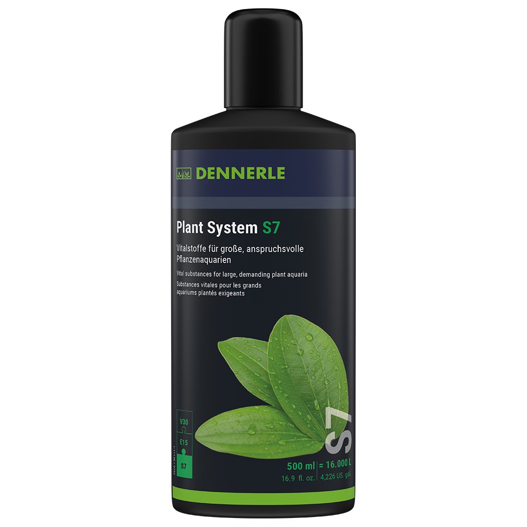 DENNERLE Aquariumpflege Plant System S7, 500 ml, Vitalstoffe, Mikronährstoffe