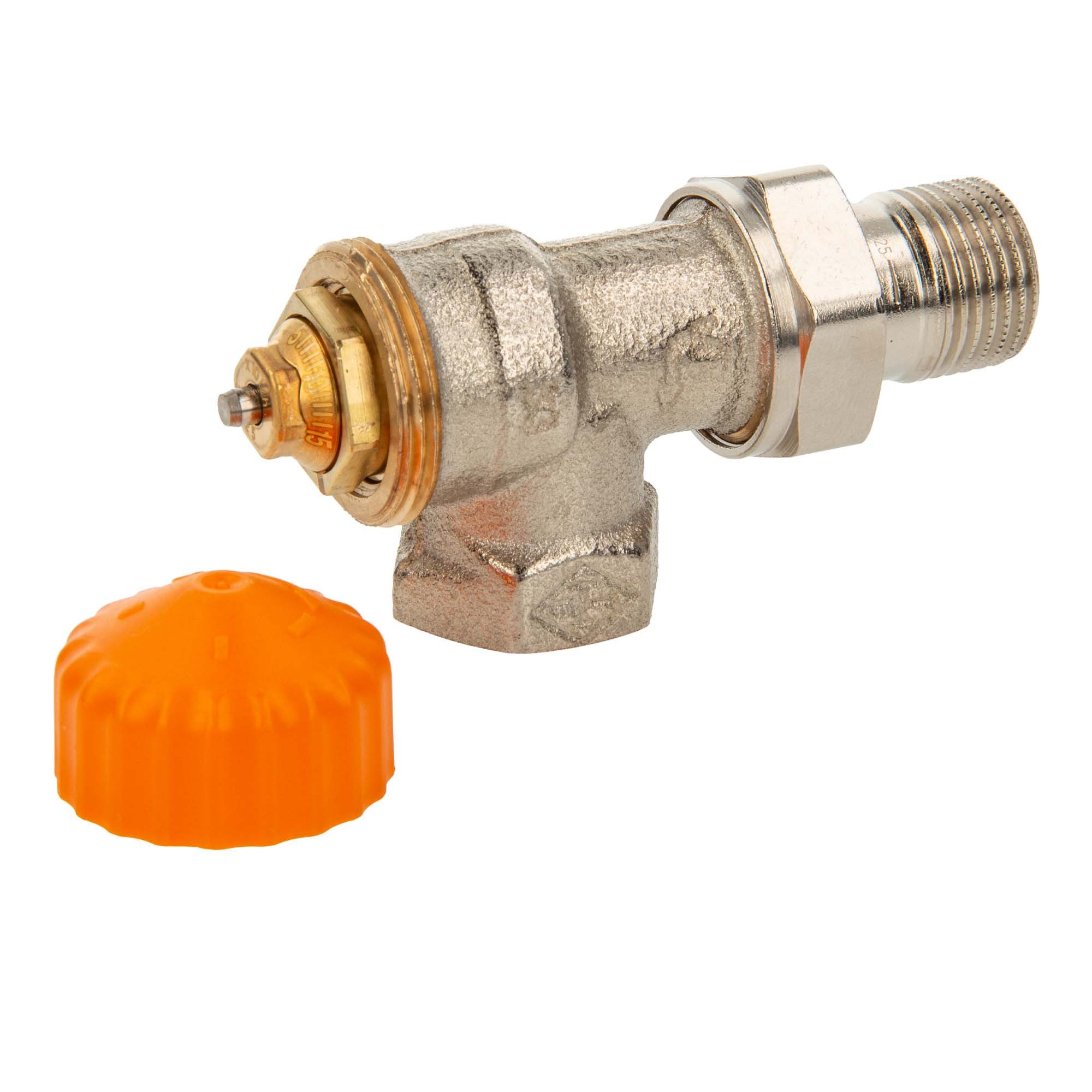 IMI Heimeier Heizkörperthermostat Thermostat-Ventilunterteil Eclipse, Axial, DN 15 - 1/2 Zoll