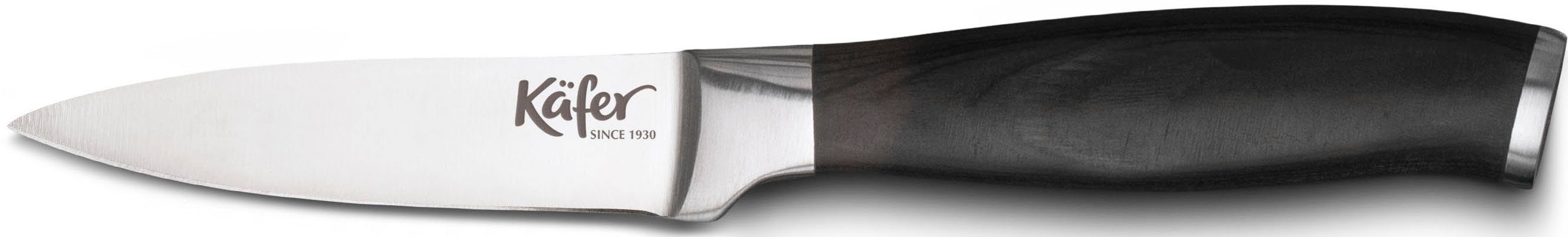 3 Käfer rostfreiem (5tlg), Eisgehärtete Klingen Magnet-Messerblock 1 Stahl Schere, Messern, inkl. aus