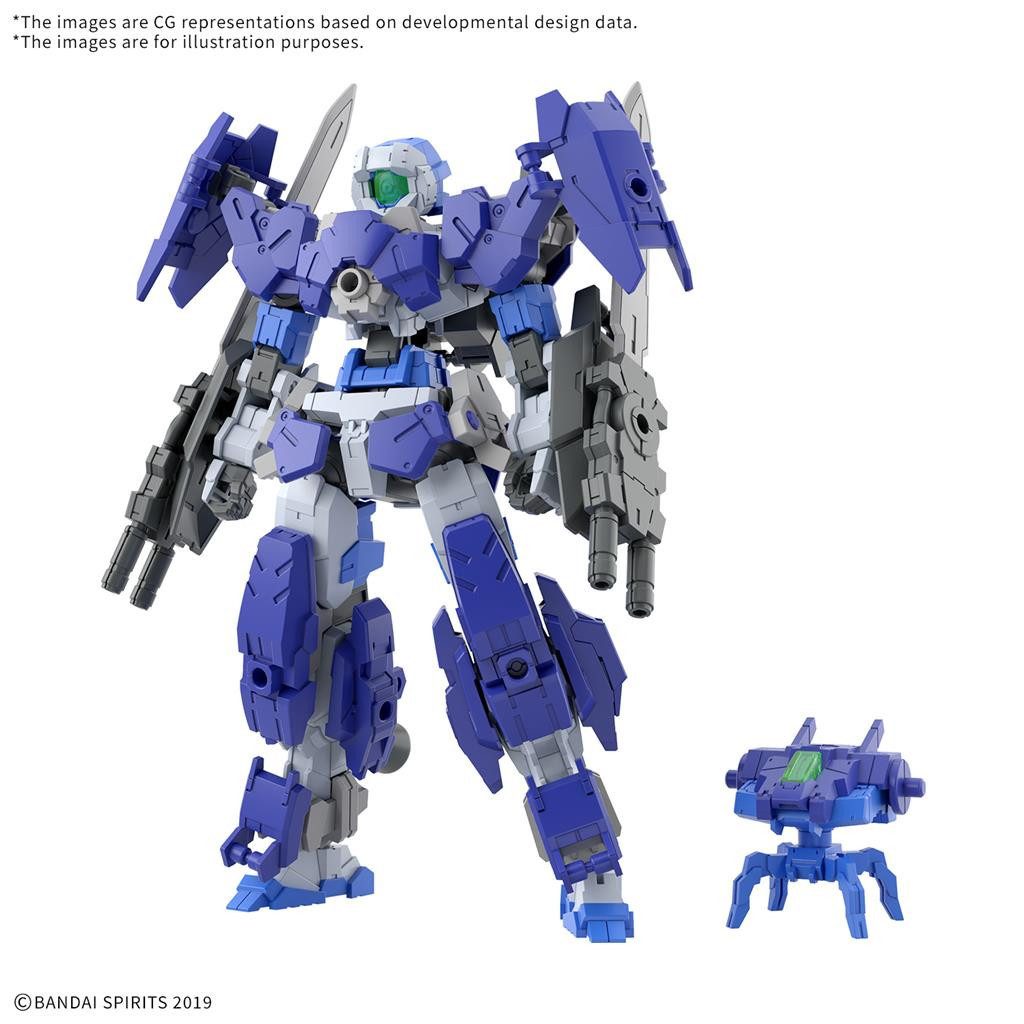 Bandai Modellbausatz Model Kit Gunpla - 30MM 1/144 eEXM-17FA FULL ARMOR ALTO, Maßstab 1/144