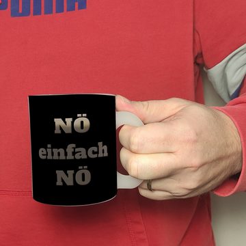 speecheese Tasse NÖ einfach Glas Tasse Besonders geeignet für Männer Großeltern Frauen