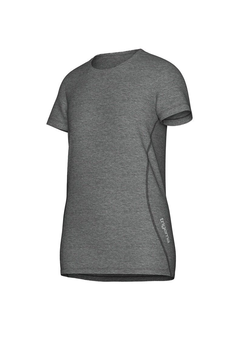 Trigema T-Shirt TRIGEMA Sportshirt in Melange-Optik günstig online kaufen