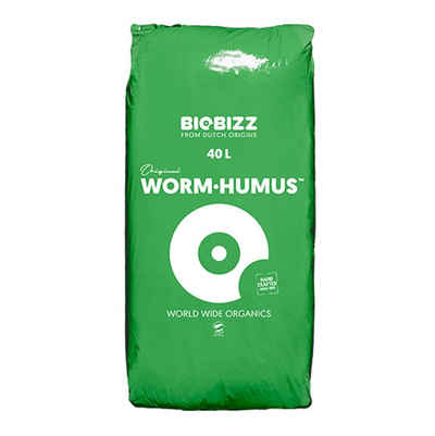 Biobizz Spezialerde Wurm-Humus 40Liter, mit Regenwurm-Humus, 40 Liter