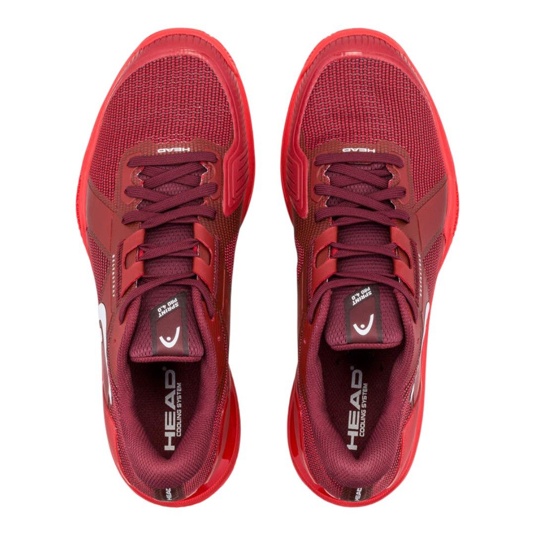 Head Sprint Pro 4.0 Clay/Sandplatz 2026 rot Herren Tennisschuh