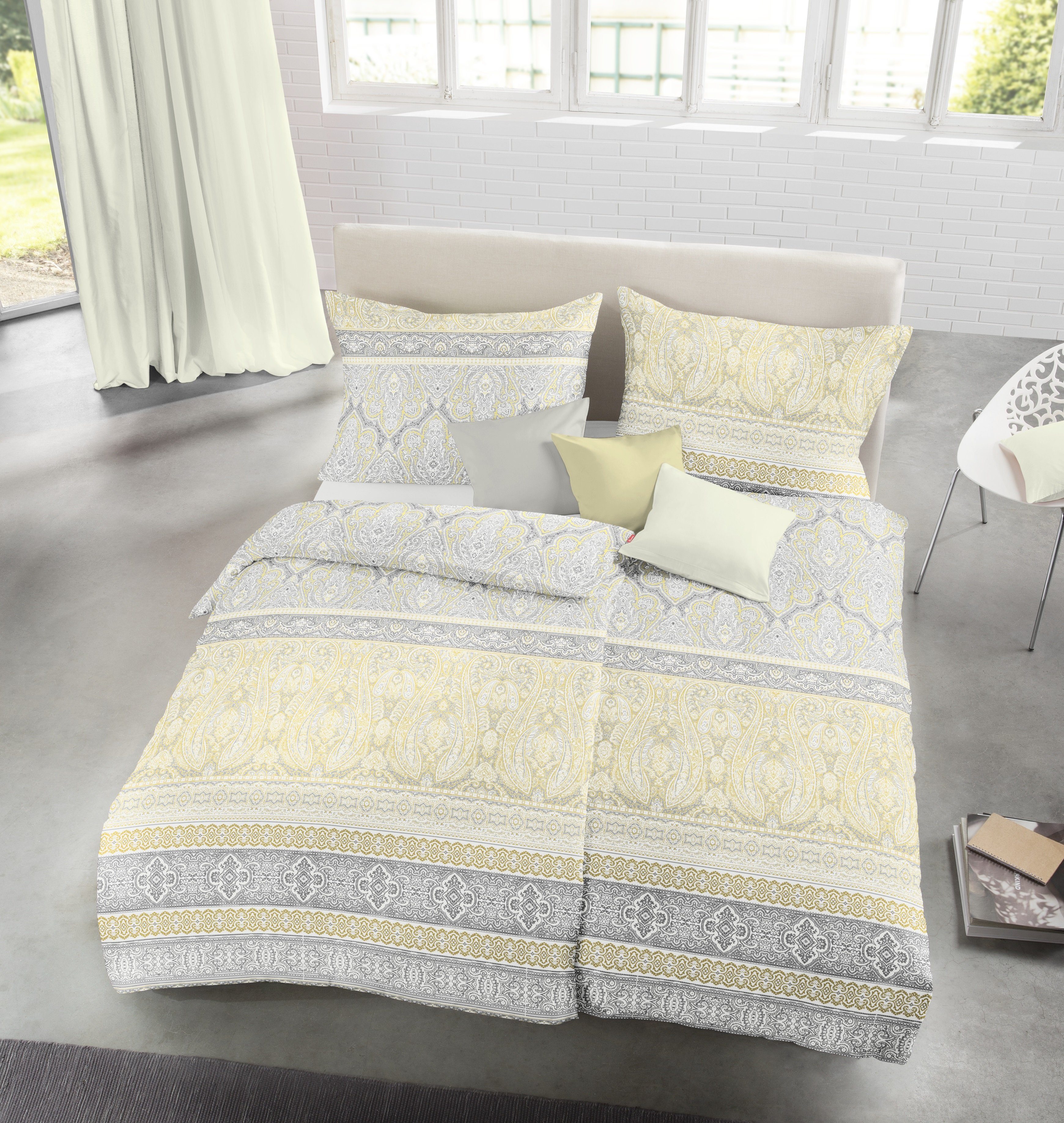 Bettwäsche Fleuresse Mako-Satin Milano Bettwäsche 155x220, fleuresse ...