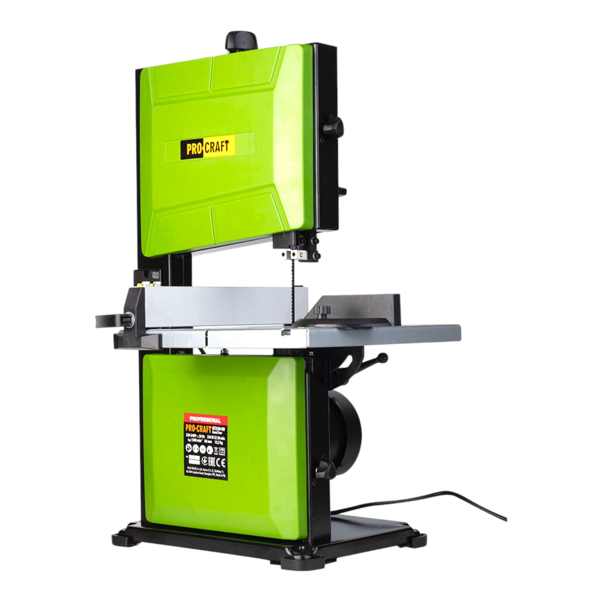 PRO CRAFT Bandsäge Procraft BT350-80 Bandsäge 350 Watt 80 mm