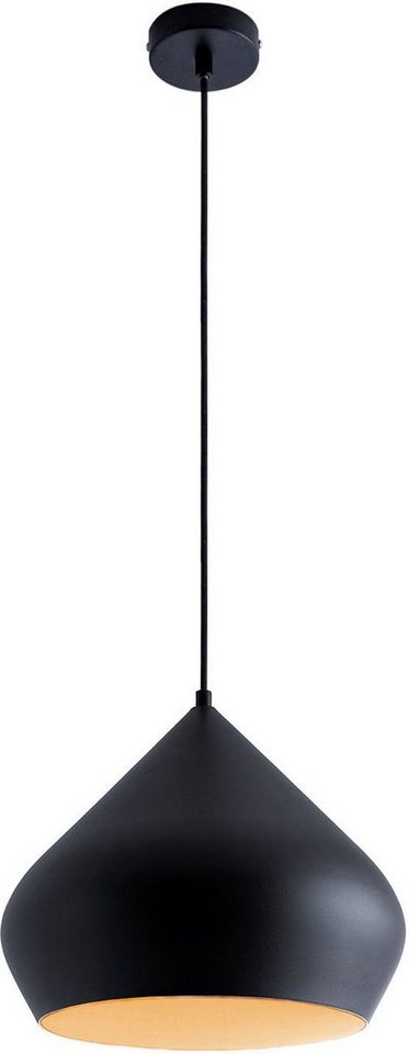 Paco Home Pendelleuchte Alex, ohne Leuchtmittel, Küchenlampe Hängelampe  Esszimmer Esstischlampe Industrial Ã˜38cm