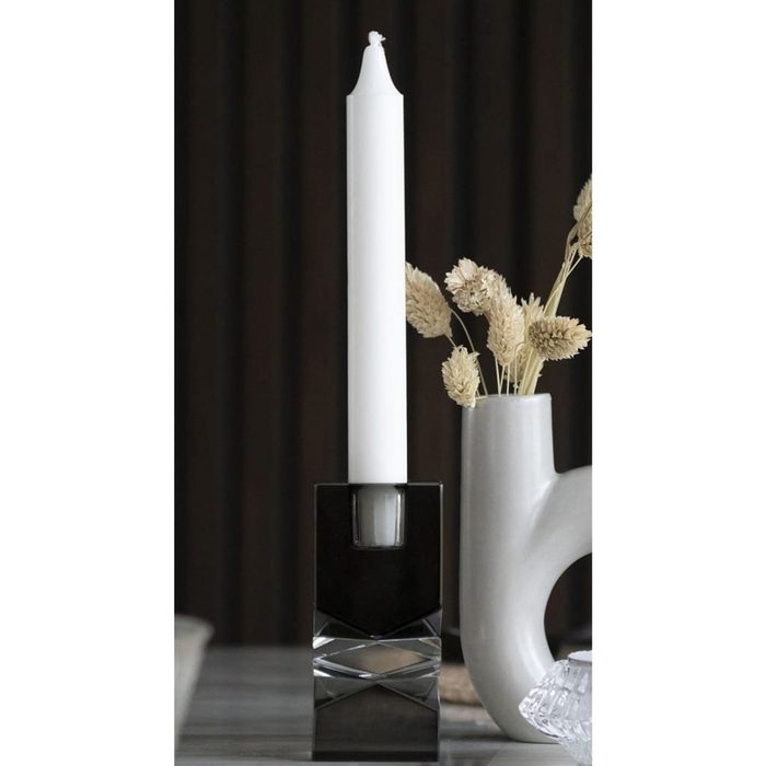 House Nordic Kerzenständer Kerzenhalter Lana Rauchfarben (1 St)