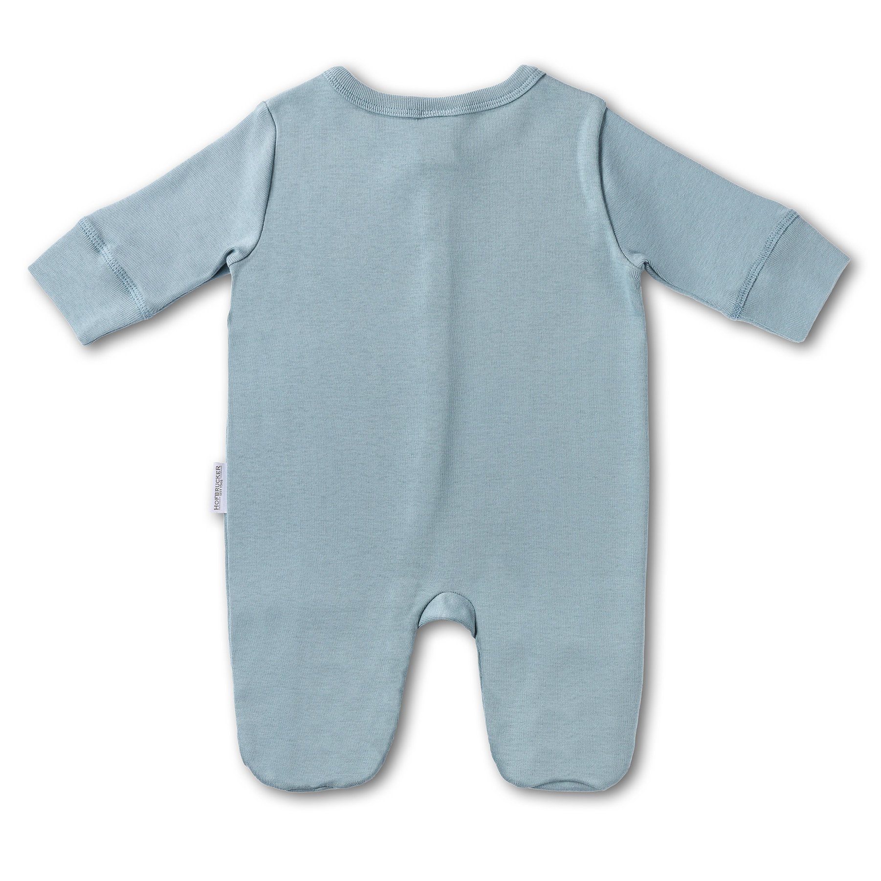 Schlafanzug seit Taubenblau MINA Baby 1948 Schlafanzug Hofbrucker