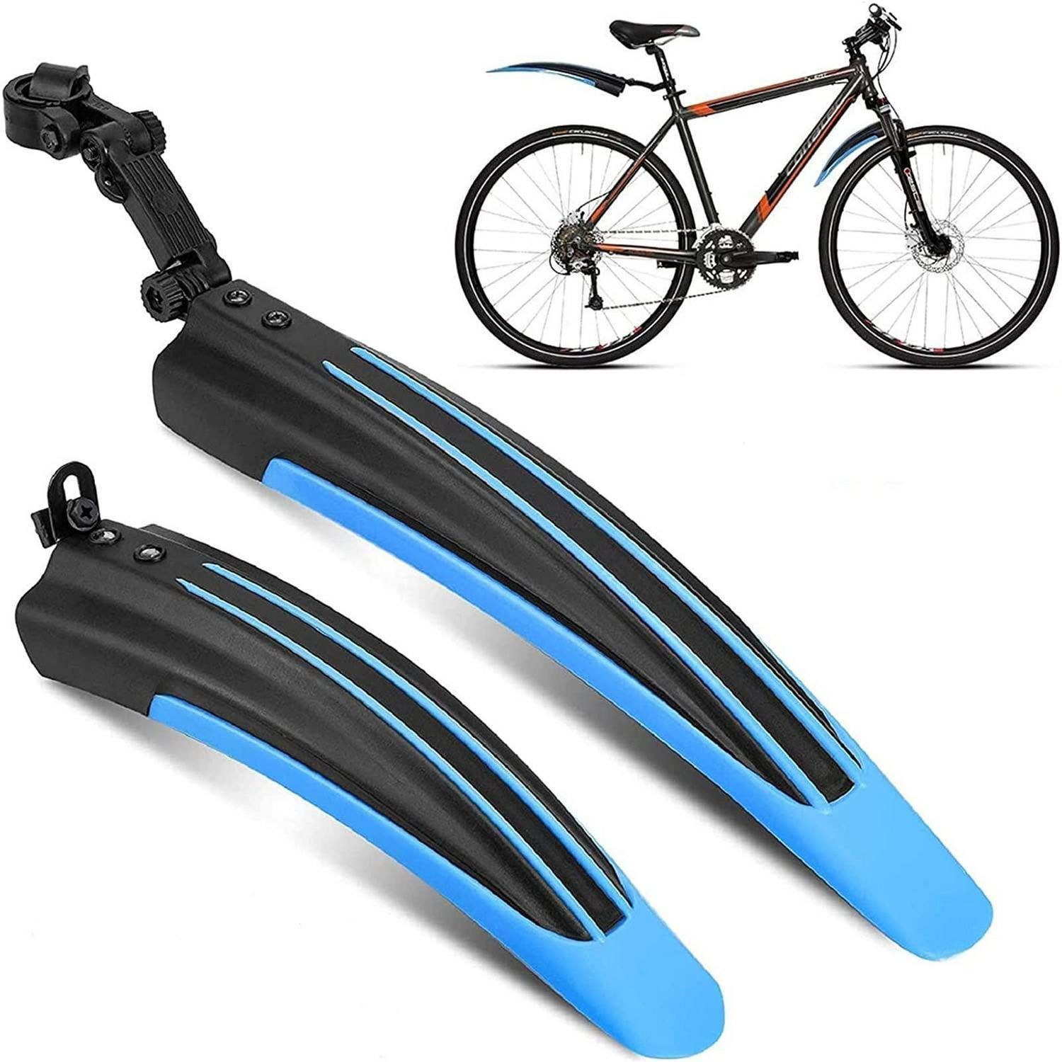 LuxusKollektion Schutzblech Schutzblech 20 26 Zoll MTB Quick Release Steckbefestigung Blau