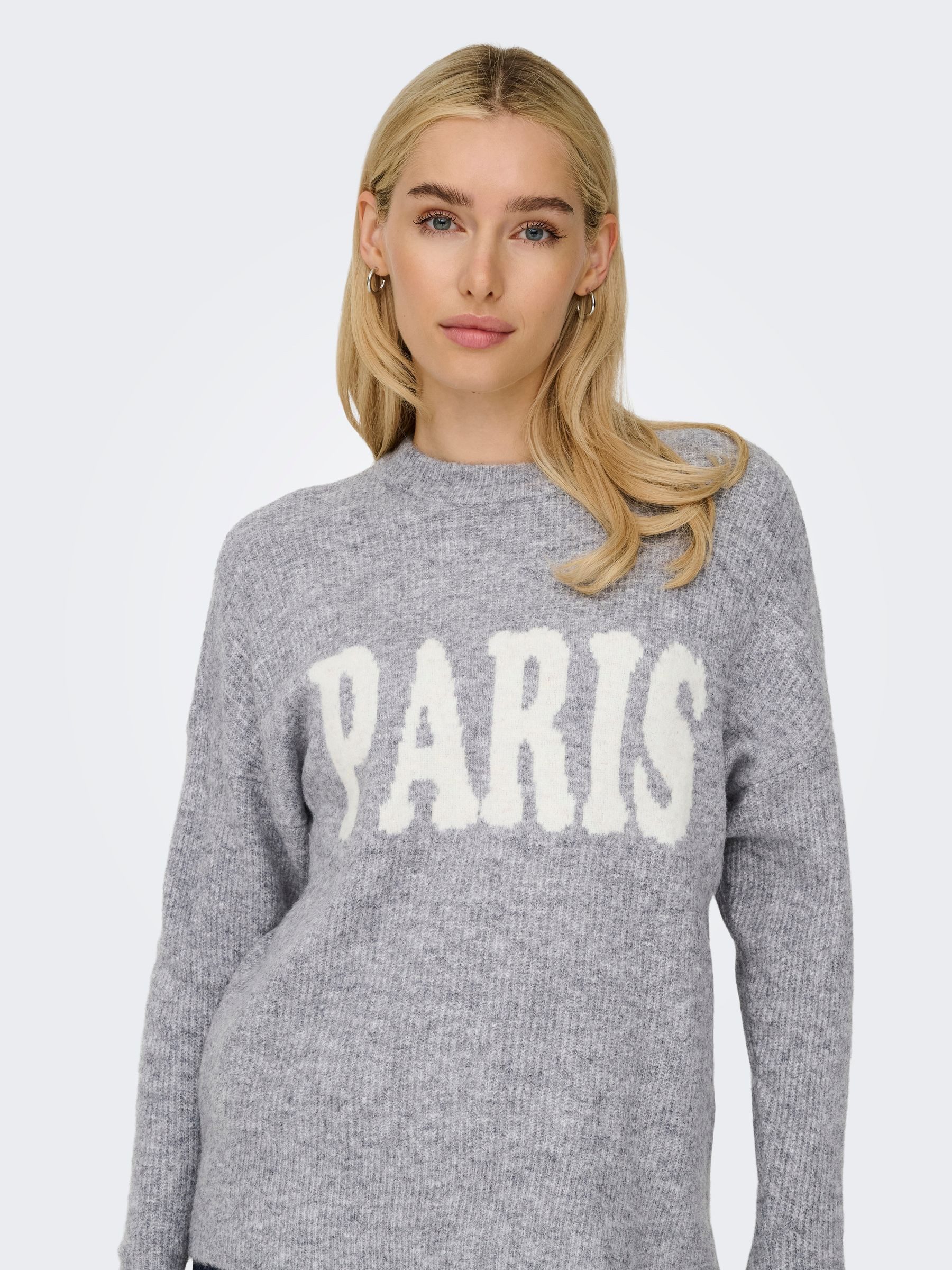 ONLY Strickpullover Eleganter Strickpullover mit Rundhalsausschnitt (1-tlg) günstig online kaufen